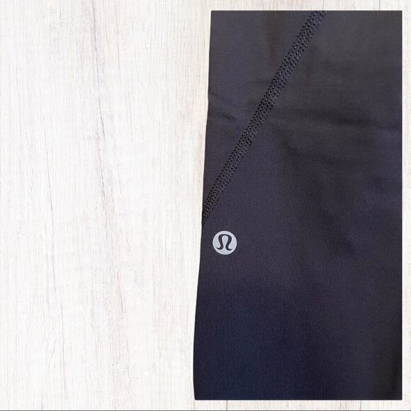 Lululemon‎ Inspire Tight II Floral Sport White Multi/Black SZ 6 Activewear - Picture 4 of 4